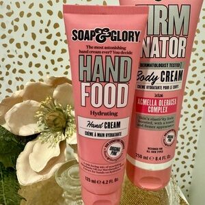 Soap & Glory Duo: Hand Food & Firminator FULL SIZE